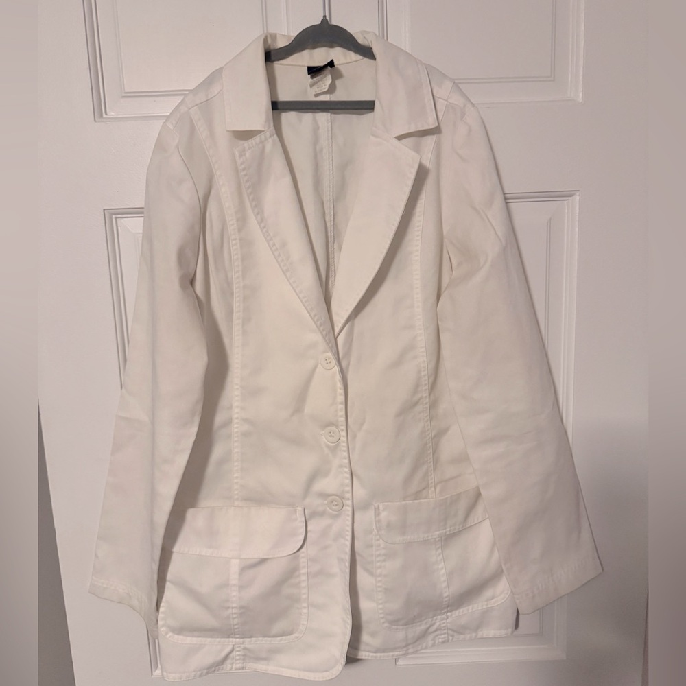White Barco Lab Coat